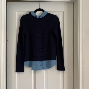 Blue Collar Sweater